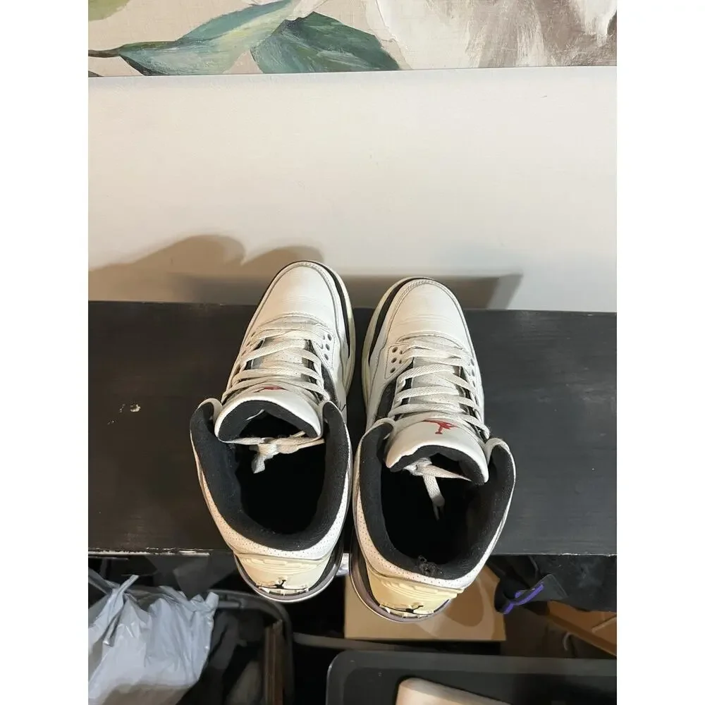 Size 9 - Air Jordan 3 Retro Cement Grey